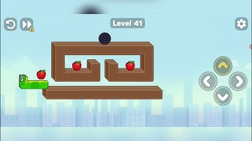 Snake puzzle Slither to eat level 41 Solution #viralgame#trending video#snakepuzzle 