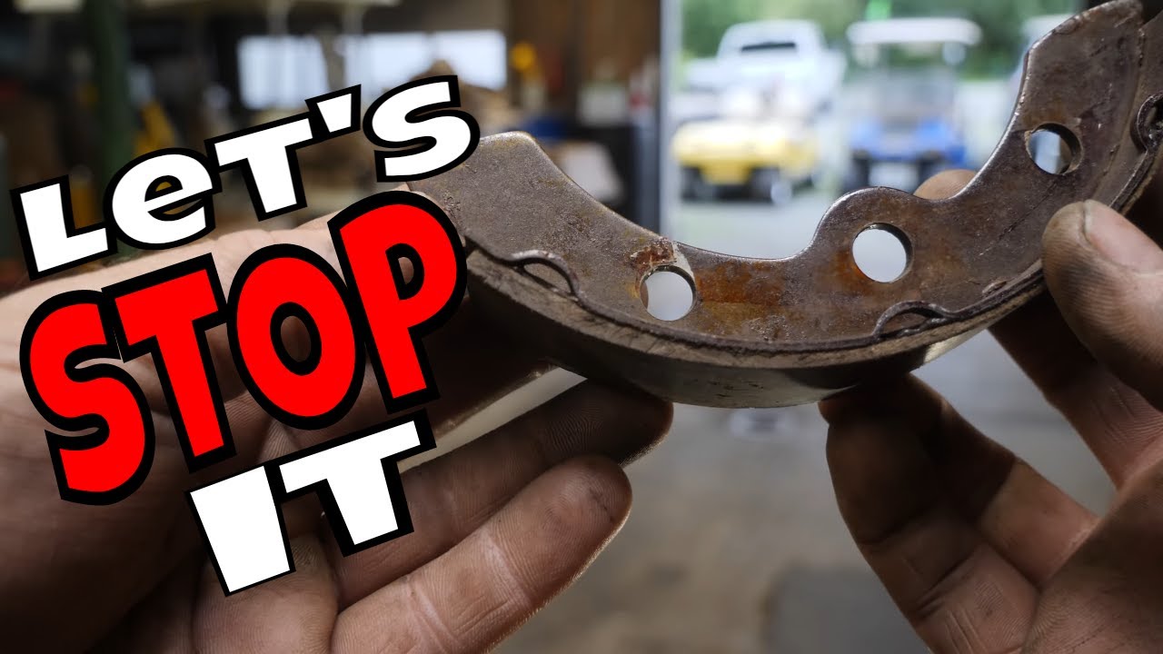 1993 EZGO Marathon, Gas The Brakes Are Not Working! YouTube