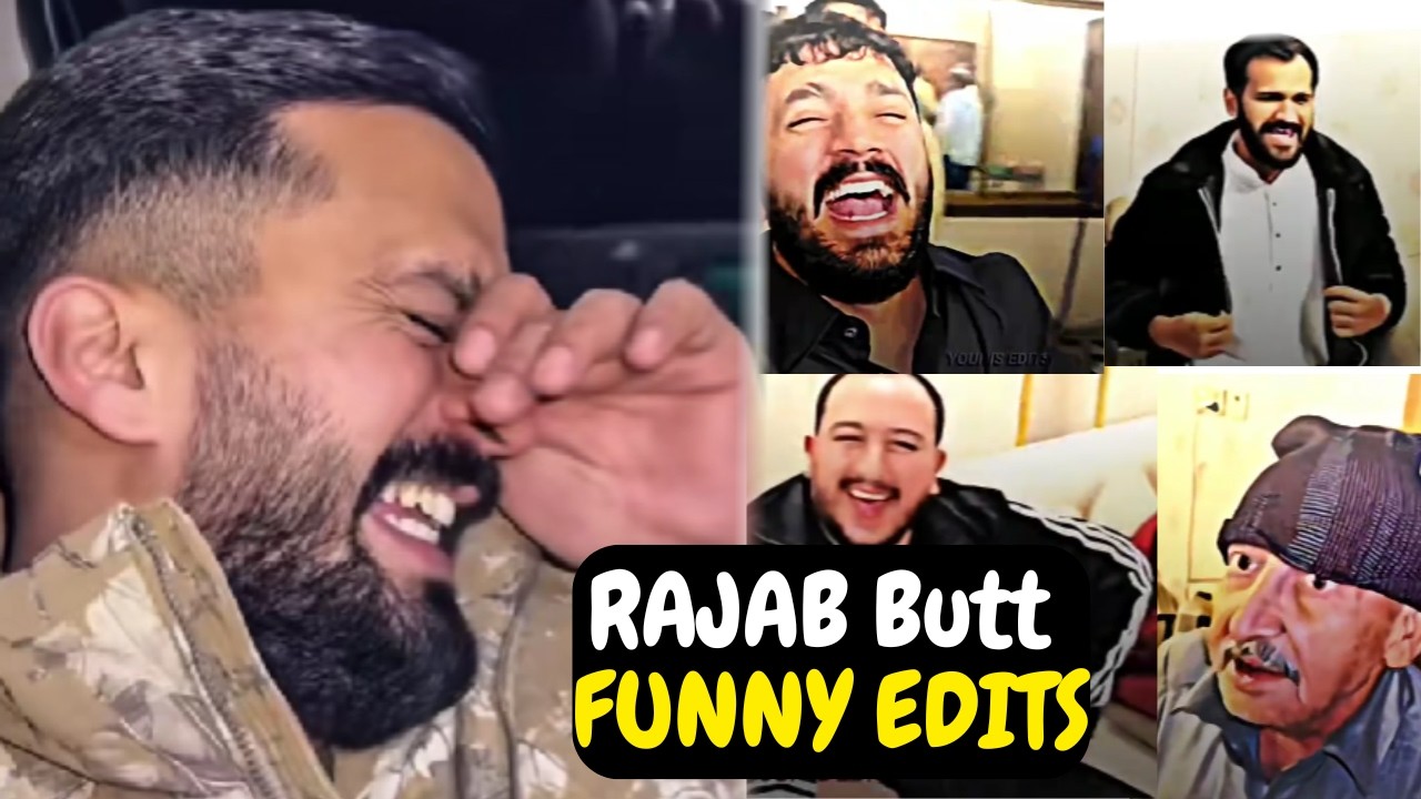 Rajab Butt Best Funny Moments 😂 | Viral Comedy Compilation