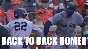 Soto and Judge Hit Back-to-Back 425+ ft Home Run vs O