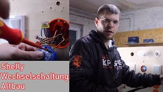 Integrate 'Shelly 1' with alternating switching in old buildings