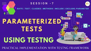 Parameterized Tests In TestNG Using Selenium| Parameterizing from TestNG xml file| TestNG Parameters