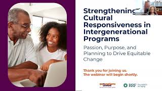 Strengthening Cultural Responsiveness in Intergenerational Programs Report Release