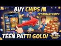 How to Buy Chips in Teen Patti Gold Gameplay