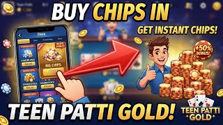 How to Buy Chips in Teen Patti Gold Gameplay  screenshot 1