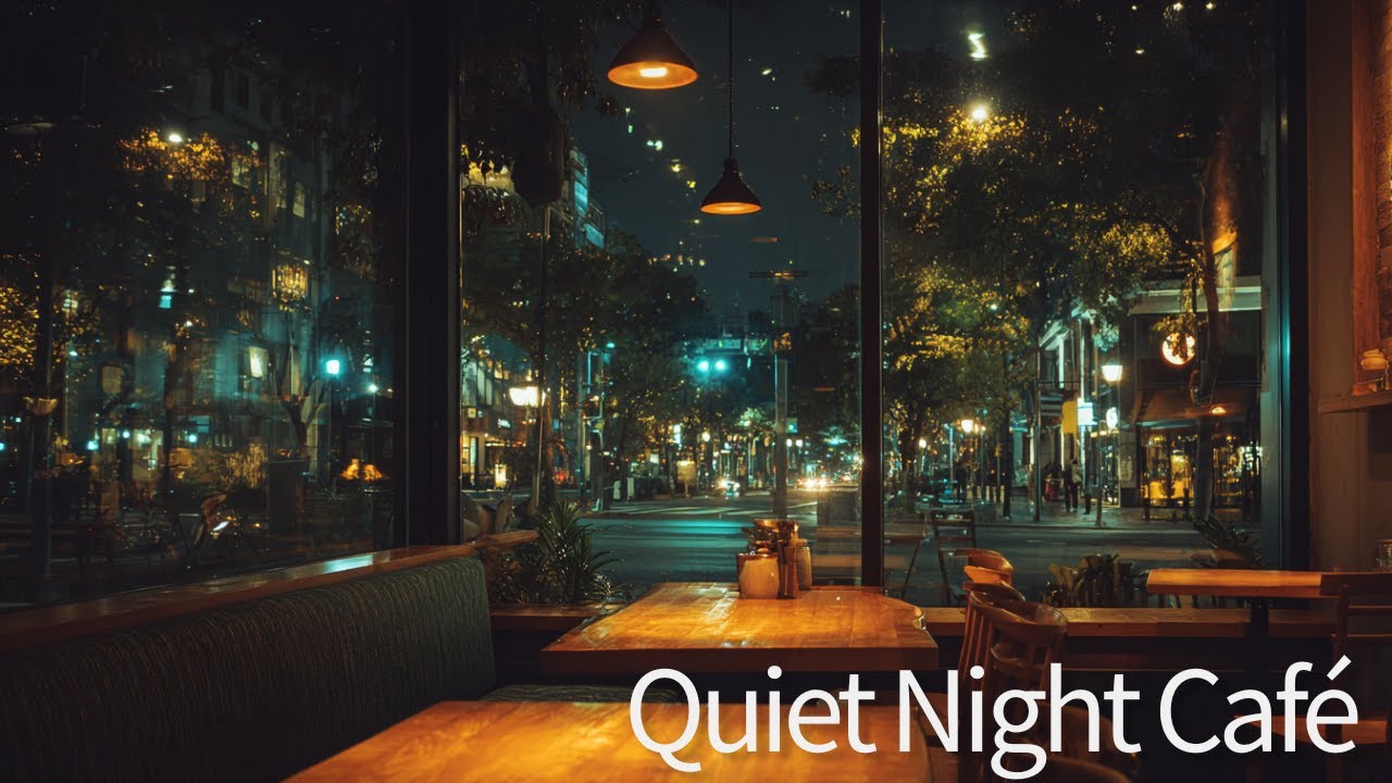 Quiet Night Café | Music for Work, Study & Reading | 22時から集中・読書・リラックス