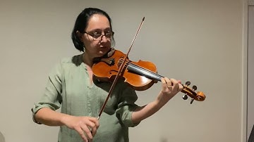 1.1 G major détaché AMEB Grade 1 Technical work