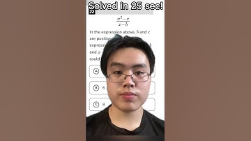 Solving a scary SAT math question in under 30 seconds pt.33 #desmos #speedrun #justusedesmos #sat
