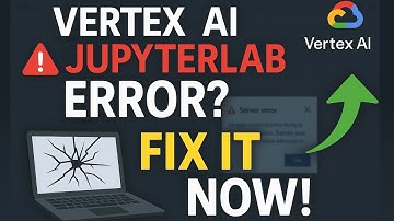 Stuck on Vertex AI JupyterLab Error? Try These Solutions Now!" #qwiklabs #arcade