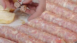 English breakfast pork sausages BANGERS - no grinding