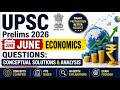 UPSC Prelims 2026 Economy Questions Explained Conceptually l UPSC 2026