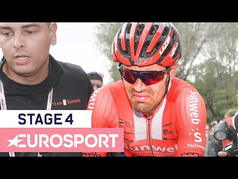 Video: Giro d'Italia 2019: Richard Carapaz vinner steg 4 när Roglic vinner tid på rivalerna