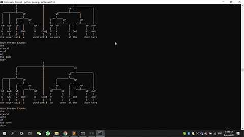 Parser (CS50 AI with Python)