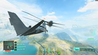 The Endless Attack Round of Russian Stealth Helicopter | Battlefield 2042