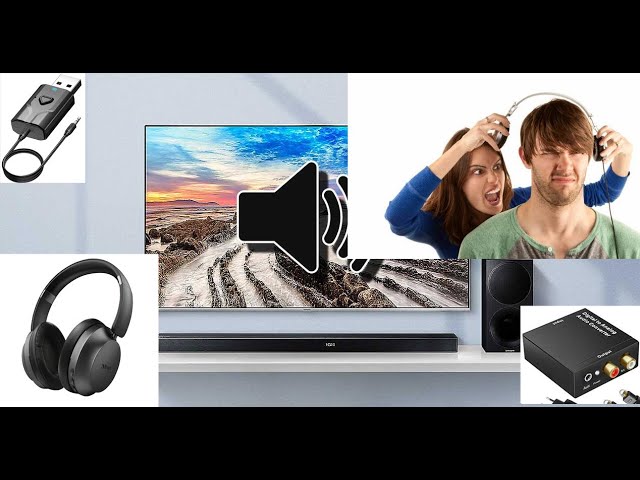 Cómo conectar altavoces o auriculares a TV - Belleza estética