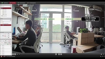 Kích hoạt chống ngược sáng và chế độ quan sát có màu ban đêm thông qua menu OSD