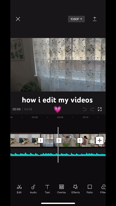 How I Edit My Vlogs :) #capcut #aesthetic #vlog #grwm #editing #video