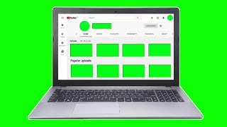Subscribe intro green screen no copyright | Subscribe intro with Laptop PNG | My tips Tricks