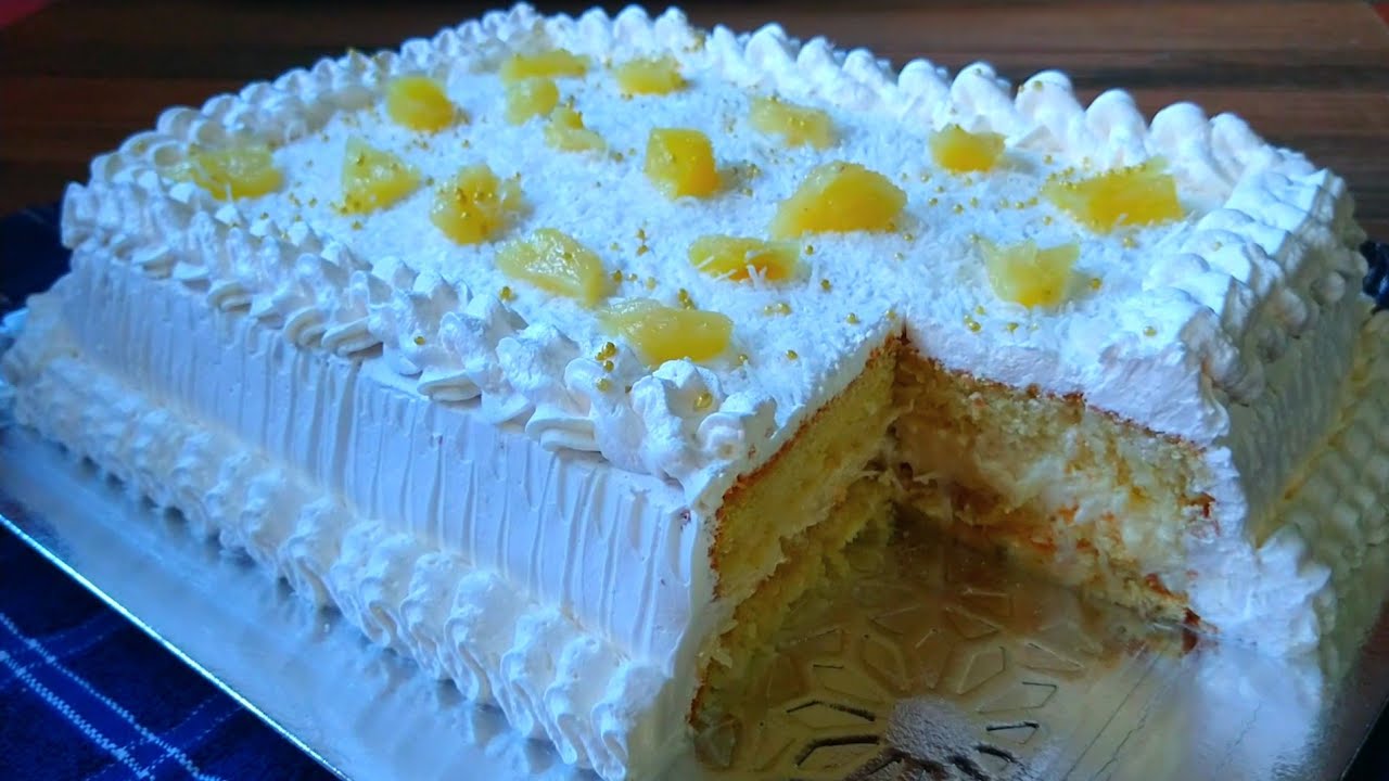 🔥 É SÓ MISTURAR BOLO DE ABACAXI COM COCO 4 LEITES ❤️ Simoniramos