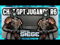 PUEDE CHATGPT llegar a CHAMPION en RAINBOW SIX SIEGE GAMEPLAY ESPAÑOL