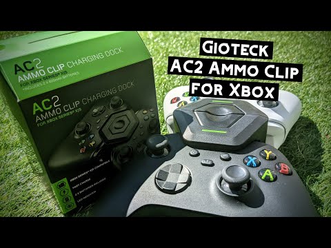 XBOX360 Gioteck チャージングドック Dual Fuel Ammo Gioteck Ammo Clip Charging Station AC-1 (Xbox 360) - Games Home