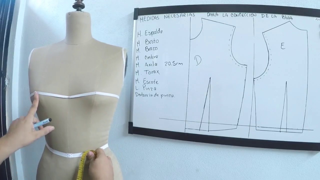 Medidas de axila a axila