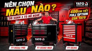 🔥 So Sánh Tủ Đồ Nghề YATO YT-55302 vs YT-55302 PRO vs YT-55302 MAX | Nên Chọn Mẫu Nào?