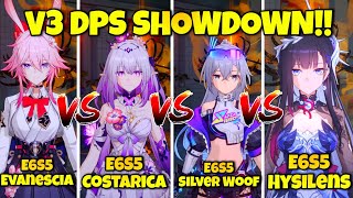 V3 E6S5 Evanescia Vs E6S5 Castorice Vs E6S5 Silverwolf Vs E6S5 Hysilen Vs 4.2 Aa Plight Oroborussy