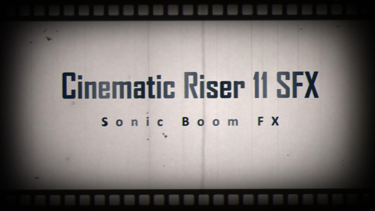 Cinematic Riser 11 SFX - YouTube