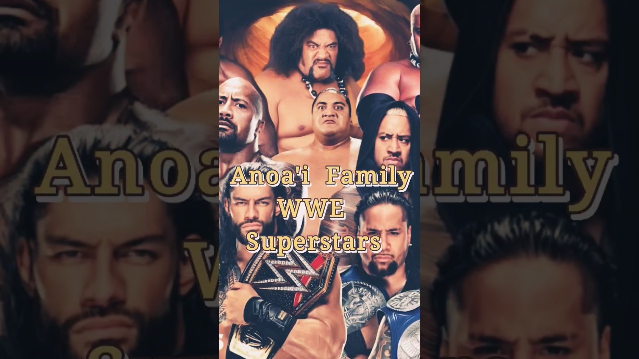 Samoan Anoa'i Family Famous WWE Superstars || 