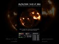 Sun 24 Hour Timelapse | Iron XV / 284 Å | Extreme UV (May 02, 2026) #shorts