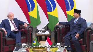 Lula Tegaskan Indonesia Mitra Strategis Brasil dalam Kunjungan Kenegaraan