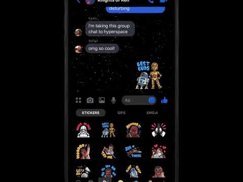 Facebook Introduces Star Wars Themed Messenger Features Youtube