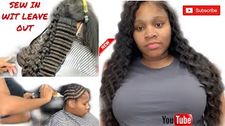 SEW IN WITH CRIMPS (small leave out) screenshot 2
