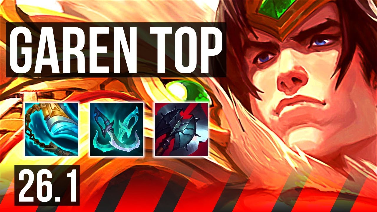 GAREN vs TAHM KENCH (TOP) | 71K damage | EUW Master | 26.1