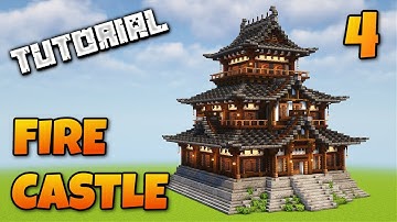 Fire Castle | Minecraft Tutorial - Part 4