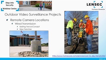 Step into Security Webinar -  Planning for Outdoor Video Surveillance Projects