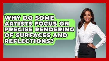 Why Do Some Artists Focus on Precise Rendering of Surfaces and Reflections?