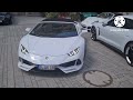 Carspotting Düsseldorf : Lamborghini huracan evo 3×, Audi R8, Porsche GT3 and more