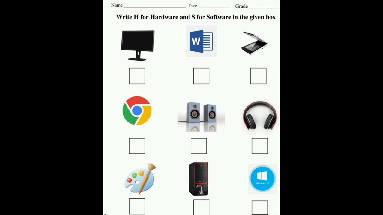 Computer Hardware and Software 