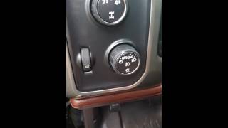 Review of 2015 silverado HD headlight switch mod