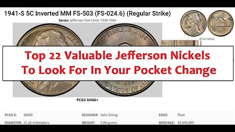 Top 22 Valuable Jefferson Nickels To Look For In Y...