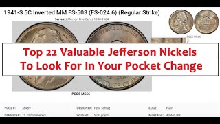 Cherry Pickers Nickels Top 22 Valuable Jefferson Nickels To Look For In Your Pocket Change