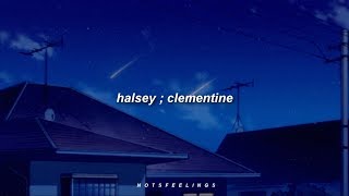 clementine - halsey ; sub.español/lyrics Resimi