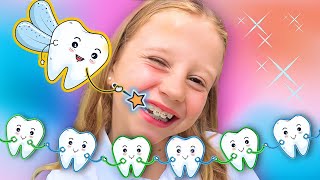 Nastya Shows How Important It Is For Children To Wear Braces