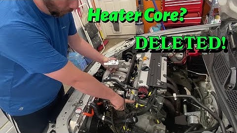 K24 Turbo Prep - Civic Heater Core Delete