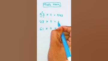 Math Trick #mathtrick #multiplicationtrick #mathshorts #math #zevaneducational