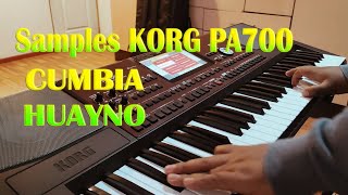 Samples Variados Korg Pa700 Cumbia Huayno