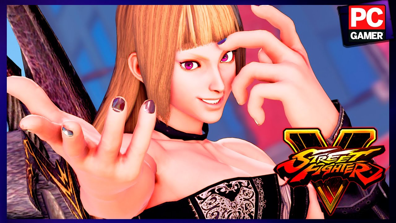 Street Fighter V PC mods - Trish (Devil May Cry) by monkeygigabuster