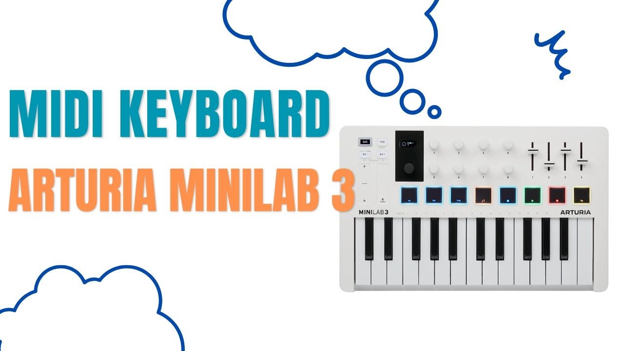 BEST MIDI KEYBOARD  Arturia Minilab 3 